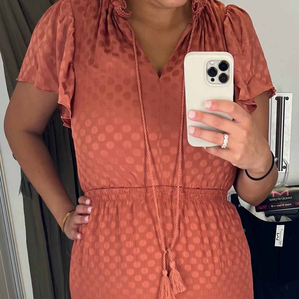 Orange Maxi Dress